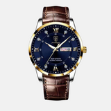 Montre pour hommes avec aiguilles lumineuses