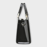 Albina - Sac Brillant avec Effet Crocodile