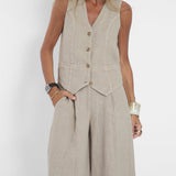 Aira | Gilet classique et pantalons larges