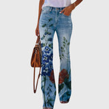 Clara | Pantalons Fleuris