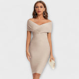 Ofélia | Robe Élégante avec Décolleté en V