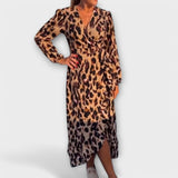Emília | Robe quotidienne à motif léopard