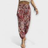 Clara | Pantalons graphiques ethniques