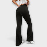 Clara | Pantalons Amples avec Fente Déchirée