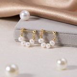 MILA | Bagues en demi-lune perlées