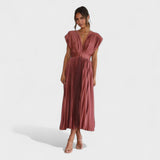 Eduarda | Robe midi élégante