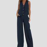 Aira | Gilet classique et pantalons larges