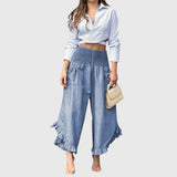 Clara | Pantalon Quotidien avec Plis Tendance
