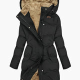 Merisa | – Veste d'hiver chaude avec capuche et fermeture éclair
