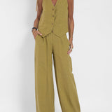 Aira | Gilet classique et pantalons larges