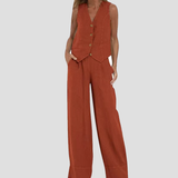 Aira | Gilet classique et pantalons larges