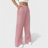 Maria | Pantalons larges confortables avec des accents élégants