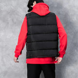 Brandon - Gilet sans manches brodé léger pour hommes