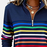 Trina-mae | – Pull rayé confortable
