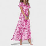 Andreia | Robe Fleurie Longue
