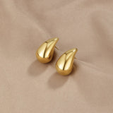 WIKA | Boucles d'oreilles goutte d'or