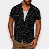 T-shirt à pois urbain
