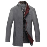 Armani™ Manteau d'Hiver en Laine