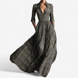 Laila | Manteau d'échecs moderne