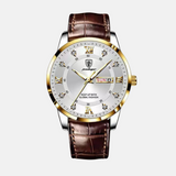 Montre pour hommes avec aiguilles lumineuses