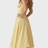 Carolina | Robe Fleurie avec Haut Ajusté