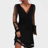 Matilda | Robe de nuit avec des manches transparentes