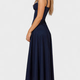 Carolina | Robe Fleurie avec Haut Ajusté