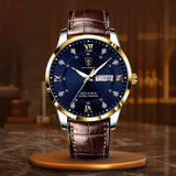 Montre pour hommes avec aiguilles lumineuses