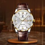 Montre pour hommes avec aiguilles lumineuses
