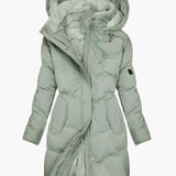 Merisa | – Veste d'hiver chaude avec capuche et fermeture éclair
