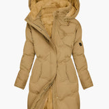 Merisa | – Veste d'hiver chaude avec capuche et fermeture éclair