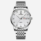 Montre bracelet pour homme en acier inoxydable