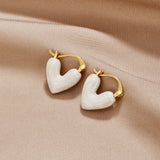 NELY | Boucles d'oreilles en forme de cœur Perlinis