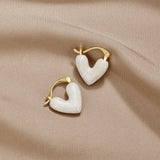 NELY | Boucles d'oreilles en forme de cœur Perlinis