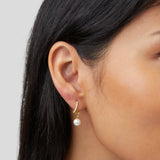 LUNA | Boucles d'oreilles en cristaux et perles