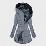 Beatrice | Manteau léger avec fourrure synthétique