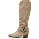 Veselka – bottes de cowboy en cuir rétro pour un look confortable et moderne