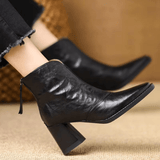 Rosalie™ | Bottes élégantes à talon moyen