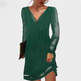 Matilda | Robe de nuit avec des manches transparentes